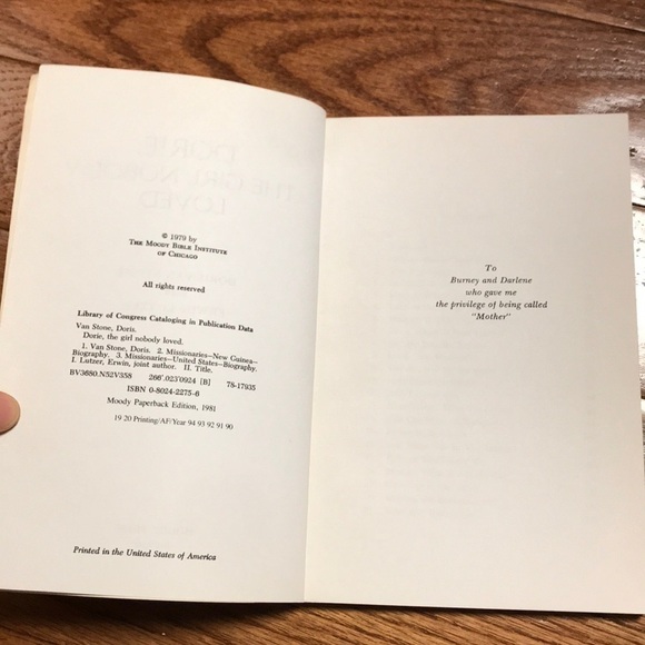 Dorie: The Girl Nobody Loved paperback - Picture 3 of 5